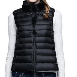 Light weight Black Puffer Vest